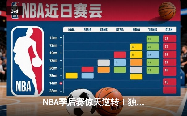 NBA季后赛惊天逆转！独行侠东契奇三双率队加时险胜快船 - 3